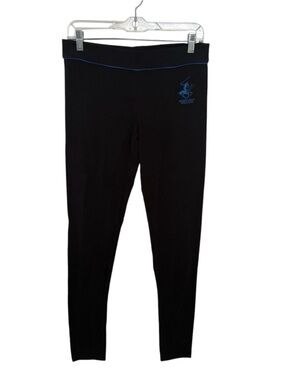 Beverly Hills Polo Club Black Ankle Length Leggings Women’s Size Medium
